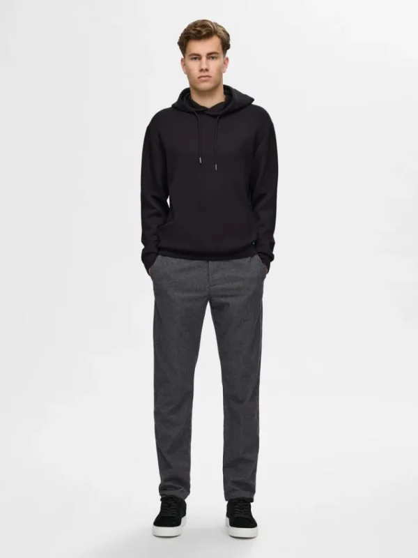 Bukser>SELECTED 175 SLIM-FIT BØRSTET CHINOS Grey