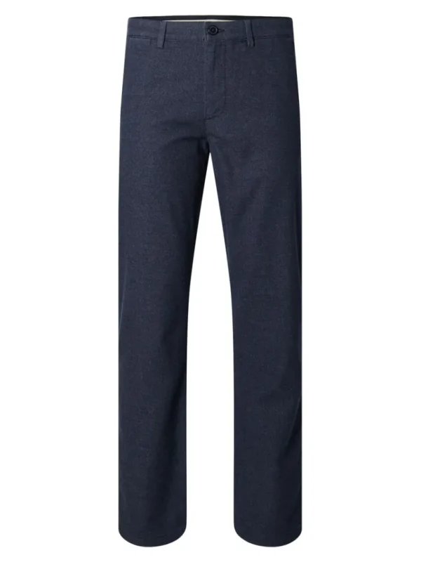 Bukser>SELECTED 175 SLIM-FIT BØRSTET CHINOS Blue