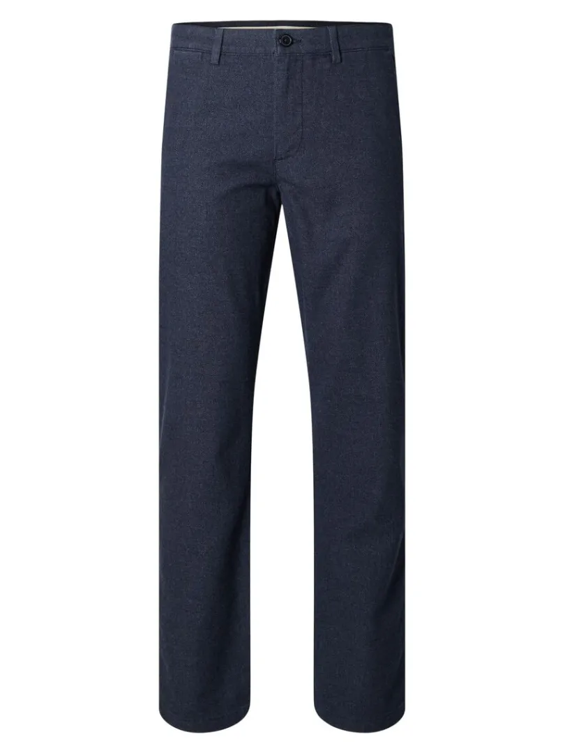 slimfit_brstet_chinos_4-1.webp Bukser>SELECTED 175 SLIM-FIT BØRSTET CHINOS Blue