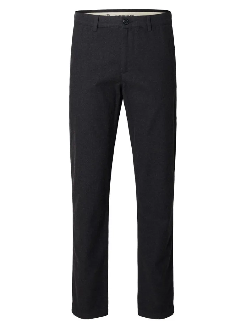 slimfit_brstet_chinos_4-2.webp Bukser>SELECTED 175 SLIM-FIT BØRSTET CHINOS Black