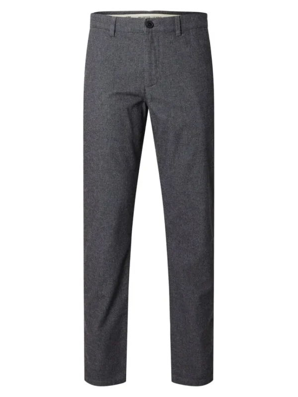 Bukser>SELECTED 175 SLIM-FIT BØRSTET CHINOS Grey