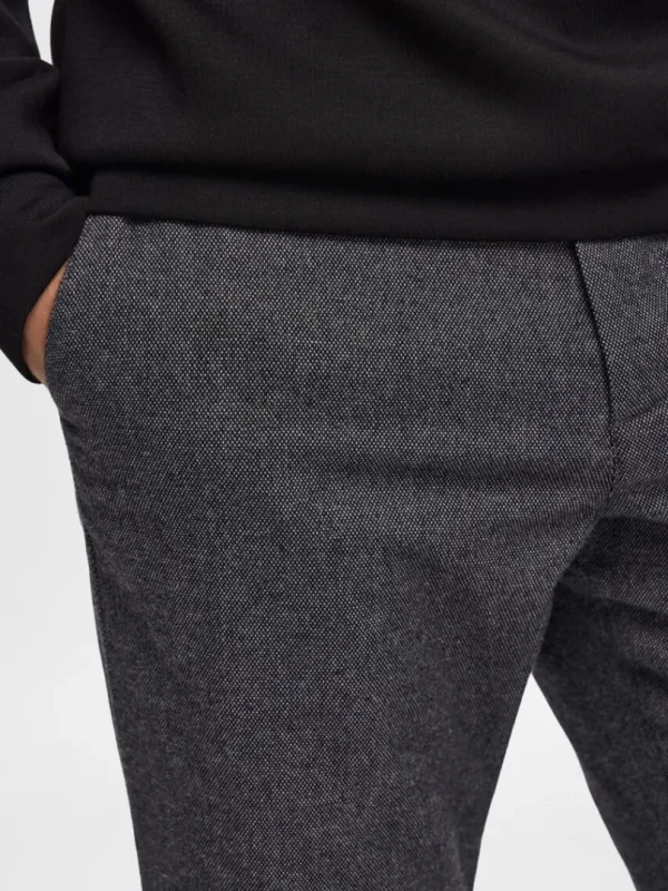 Bukser>SELECTED 175 SLIM-FIT BØRSTET CHINOS Grey