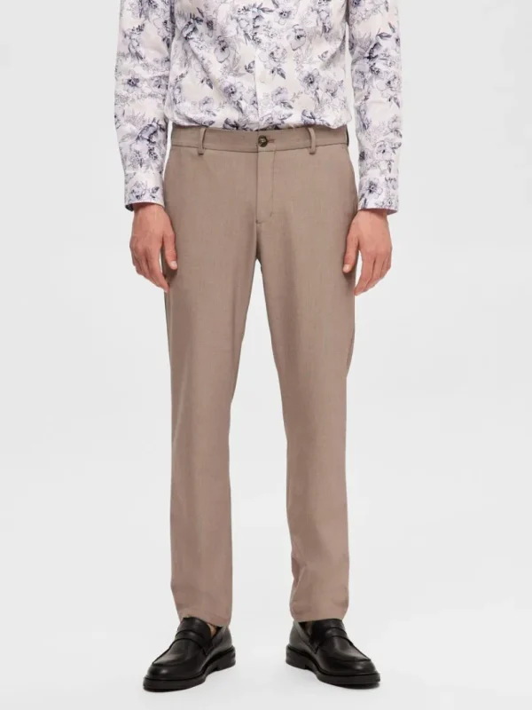 Bukser>SELECTED 175 SLIM-FIT BUKSER Beige