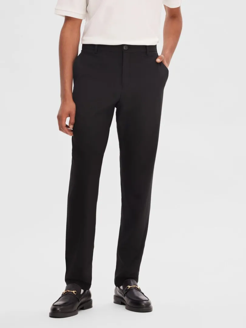slimfit_bukser_0.webp Bukser>SELECTED 175 SLIM-FIT BUKSER Black