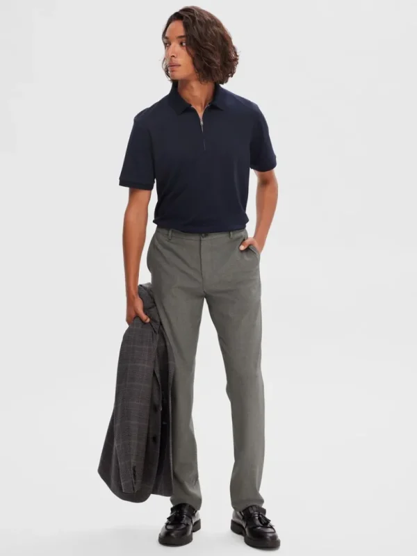 Bukser>SELECTED 175 SLIM-FIT BUKSER Grey