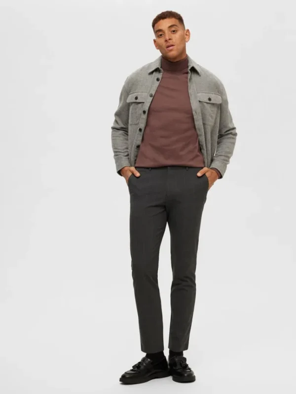 Bukser | Jakkesæt & Blazers>SELECTED 175 SLIM-FIT BUKSER Grey