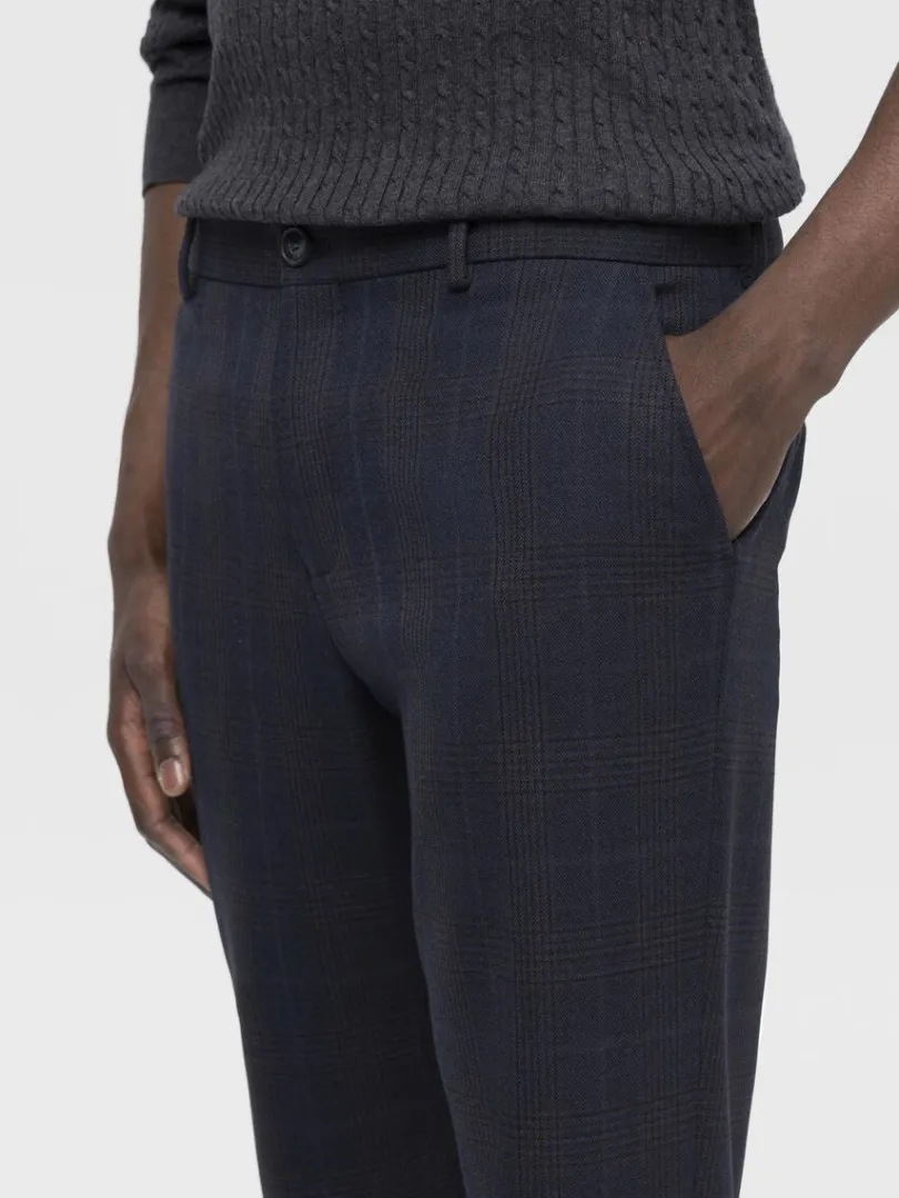 slimfit_bukser_4-9.webp Bukser | Jakkesæt & Blazers>SELECTED 175 SLIM-FIT BUKSER Blue