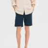 Shorts>SELECTED SLIM-FIT CHINOSHORTS Blue