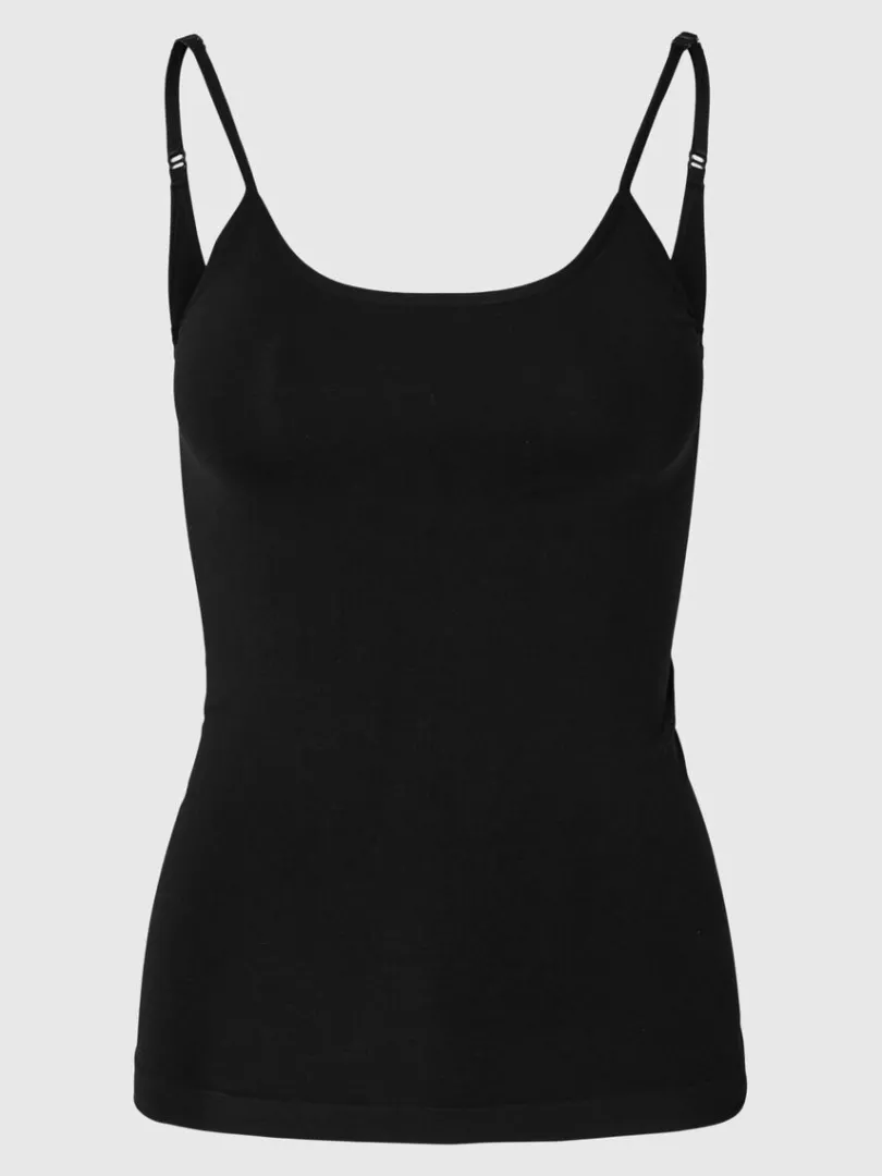 smls_shapewear_top_0-1.webp Toppe Og Bluser>SELECTED SØMLØS SHAPEWEAR TOP Black