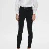 Jeans>SELECTED SORT SKINNY FIT JEANS Black