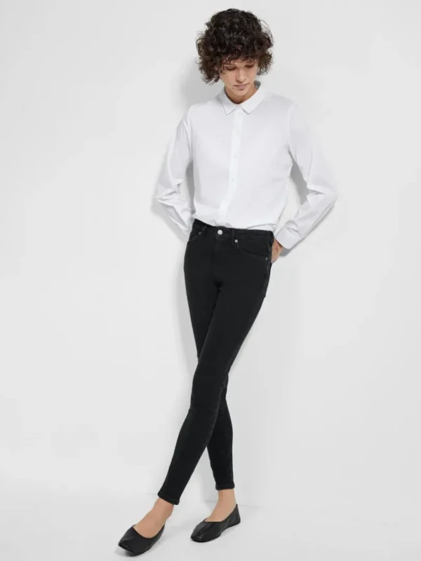 Jeans>SELECTED SORT SKINNY FIT JEANS Black