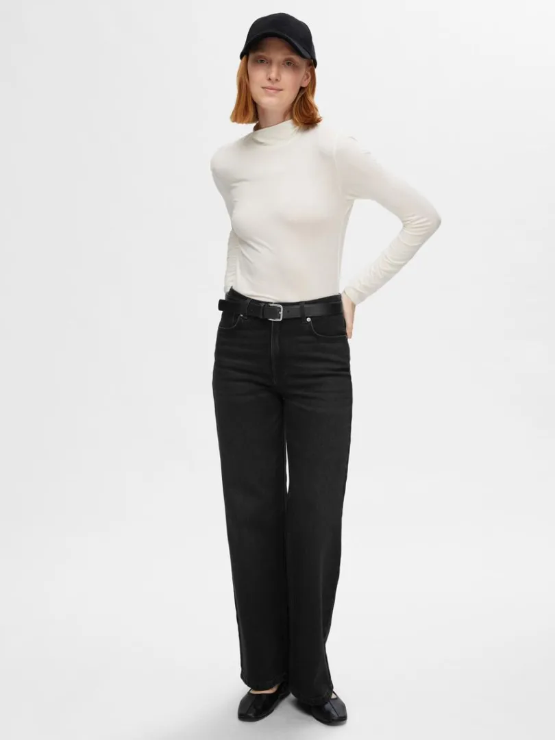 sort_wide_fit_jeans_2.webp Jeans>SELECTED SORT WIDE FIT JEANS Black