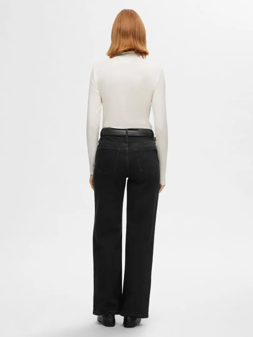 sort_wide_fit_jeans_4.webp Jeans>SELECTED SORT WIDE FIT JEANS Black