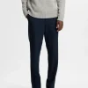Bukser>SELECTED 196 STRAIGHT FIT BUKSER Blue