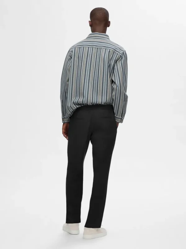 Bukser>SELECTED 196 STRAIGHT FIT BUKSER Black