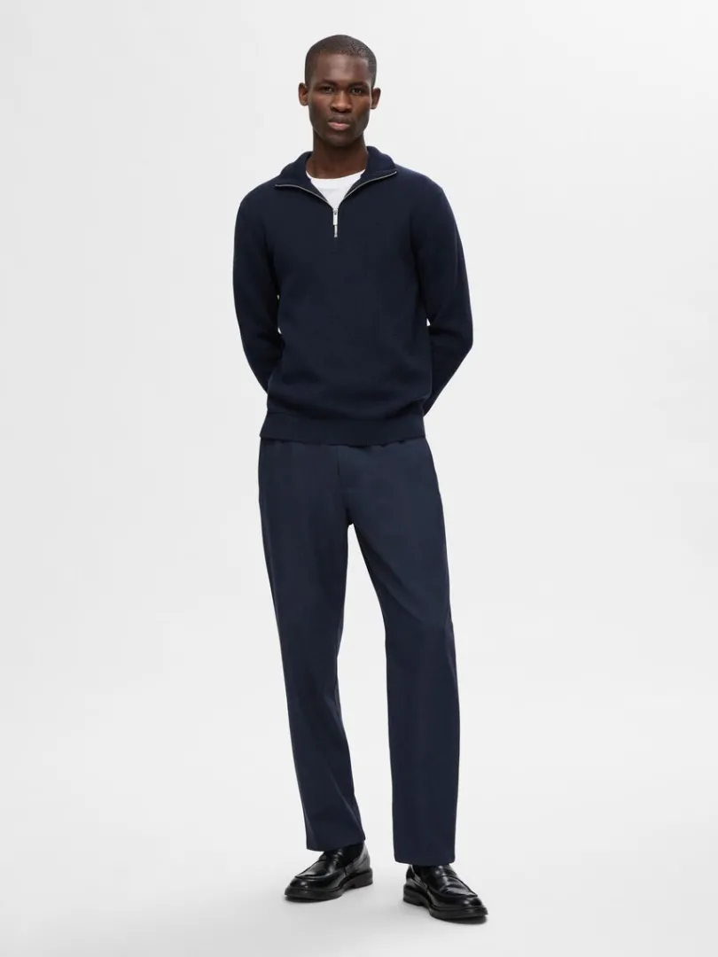 straight_fit_bukser_2-3.webp Bukser>SELECTED 196 STRAIGHT FIT BUKSER Blue