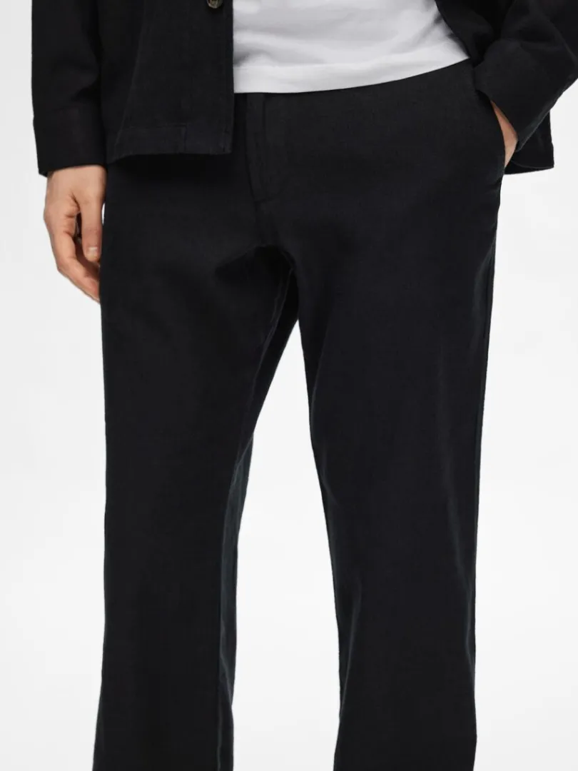 straight_fit_bukser_5-7.webp Bukser>SELECTED STRAIGHT FIT BUKSER Black