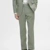 Bukser | Jakkesæt & Blazers>SELECTED STRAIGHT FIT HABITBUKSER Green