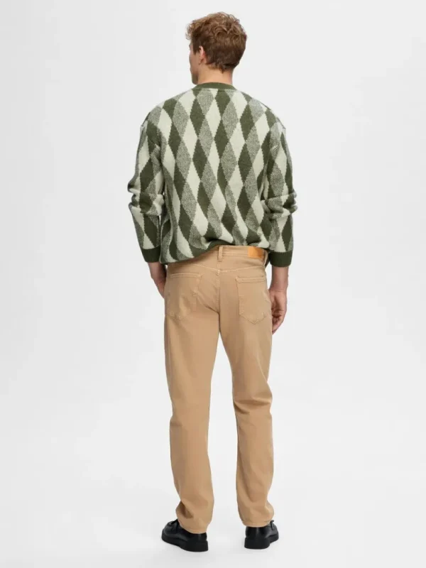 Jeans>SELECTED 196 STRAIGHT FIT JEANS Brown