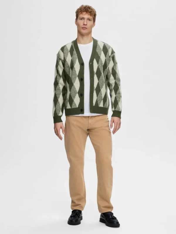 Jeans>SELECTED 196 STRAIGHT FIT JEANS Brown