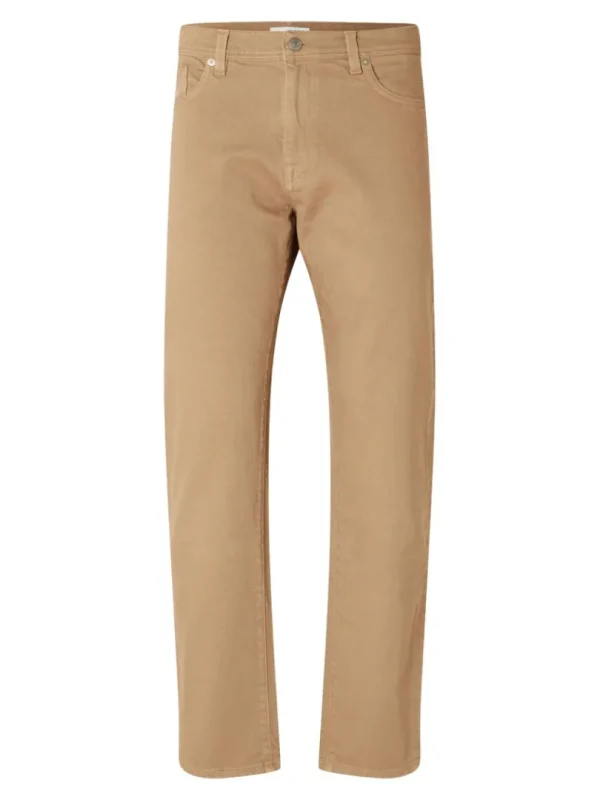 Jeans>SELECTED 196 STRAIGHT FIT JEANS Brown