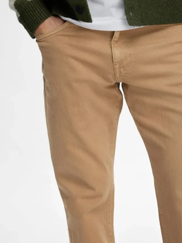 Jeans>SELECTED 196 STRAIGHT FIT JEANS Brown