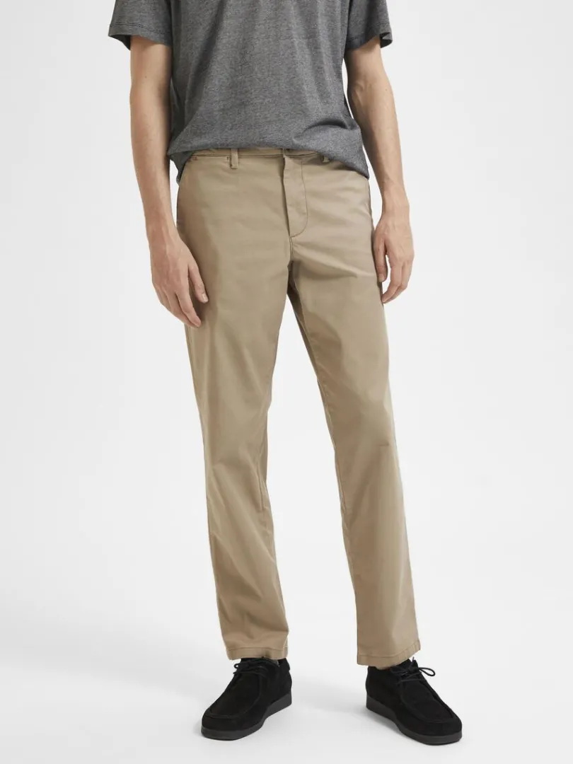 straight_flex_chinos_0-3.webp Bukser>SELECTED 196 STRAIGHT FLEX CHINOS Brown