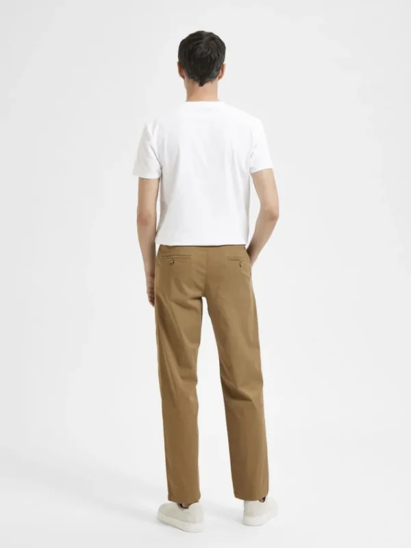 Bukser>SELECTED 196 STRAIGHT FLEX CHINOS Brown