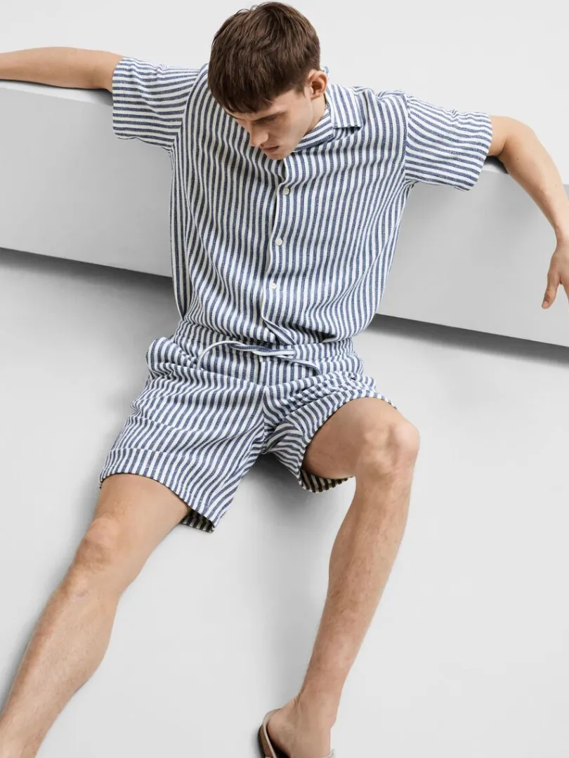 stribede_shorts_3-2.webp Shorts>SELECTED STRIBEDE SHORTS Blue