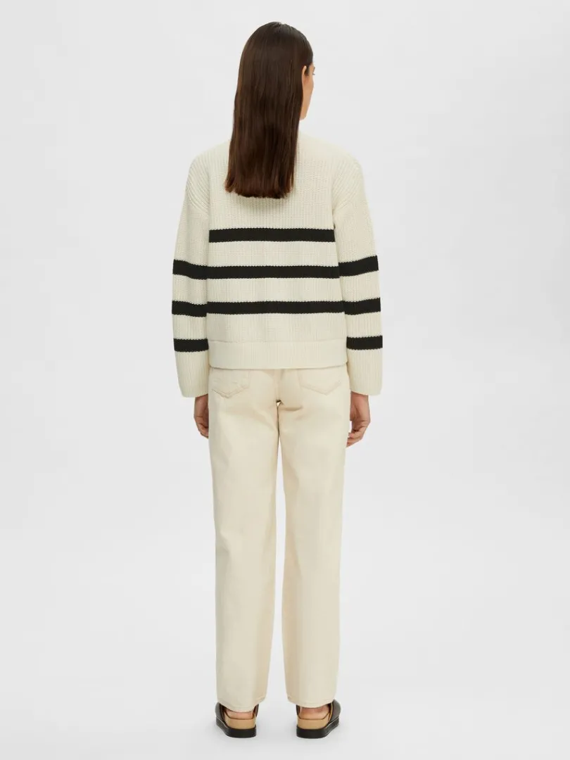 stribet_cardigan_4.webp Strik>SELECTED STRIBET CARDIGAN White