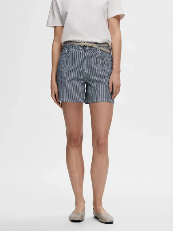 Shorts>SELECTED STRIBET DENIMSHORTS Blue