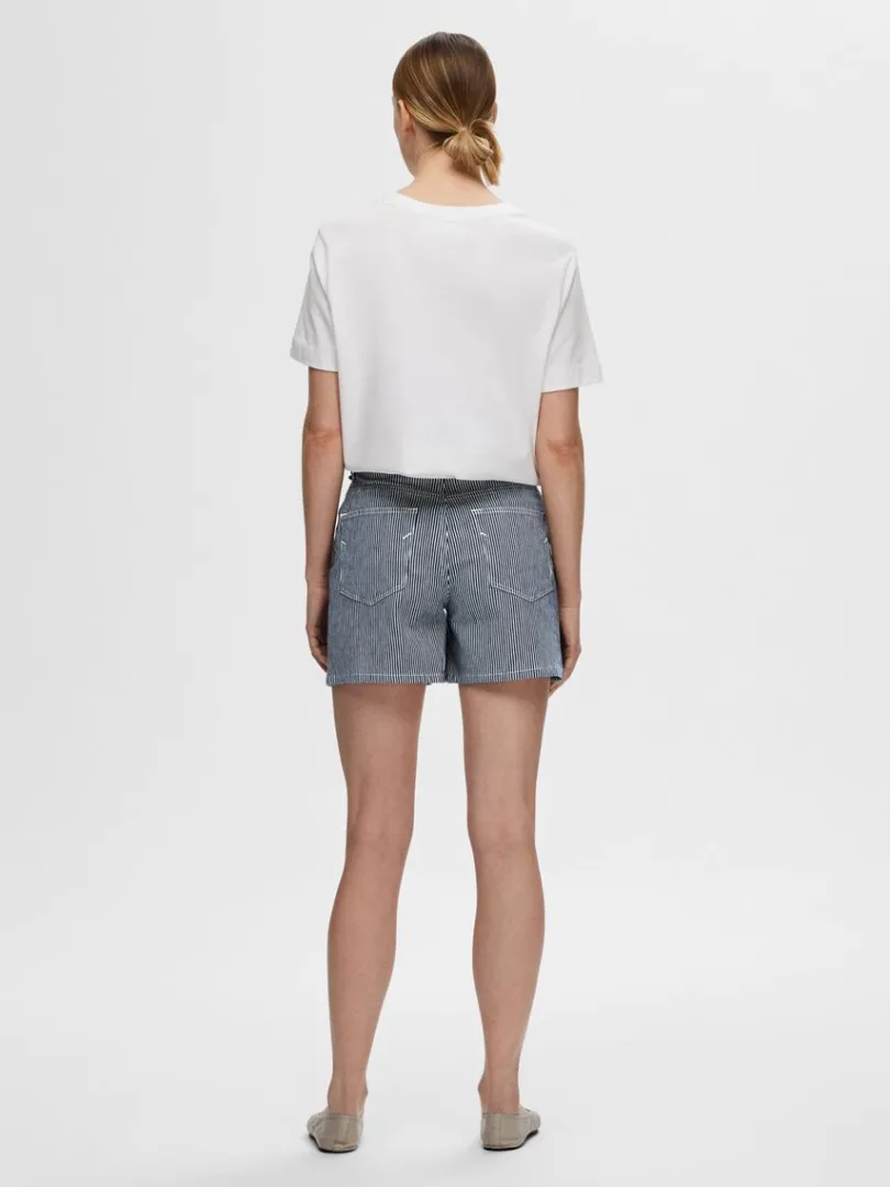 stribet_denimshorts_5.webp Shorts>SELECTED STRIBET DENIMSHORTS Blue