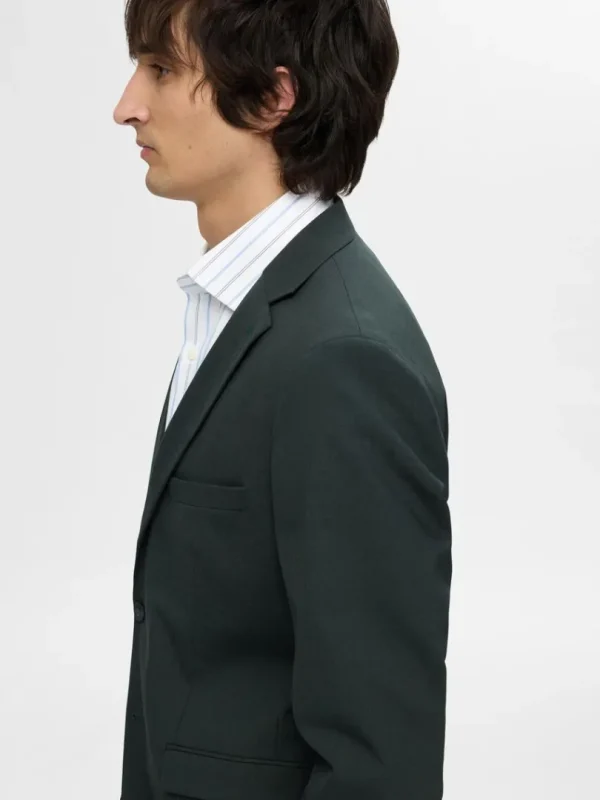 Skjorter>SELECTED STRIBET SLIM FIT SHIRT White