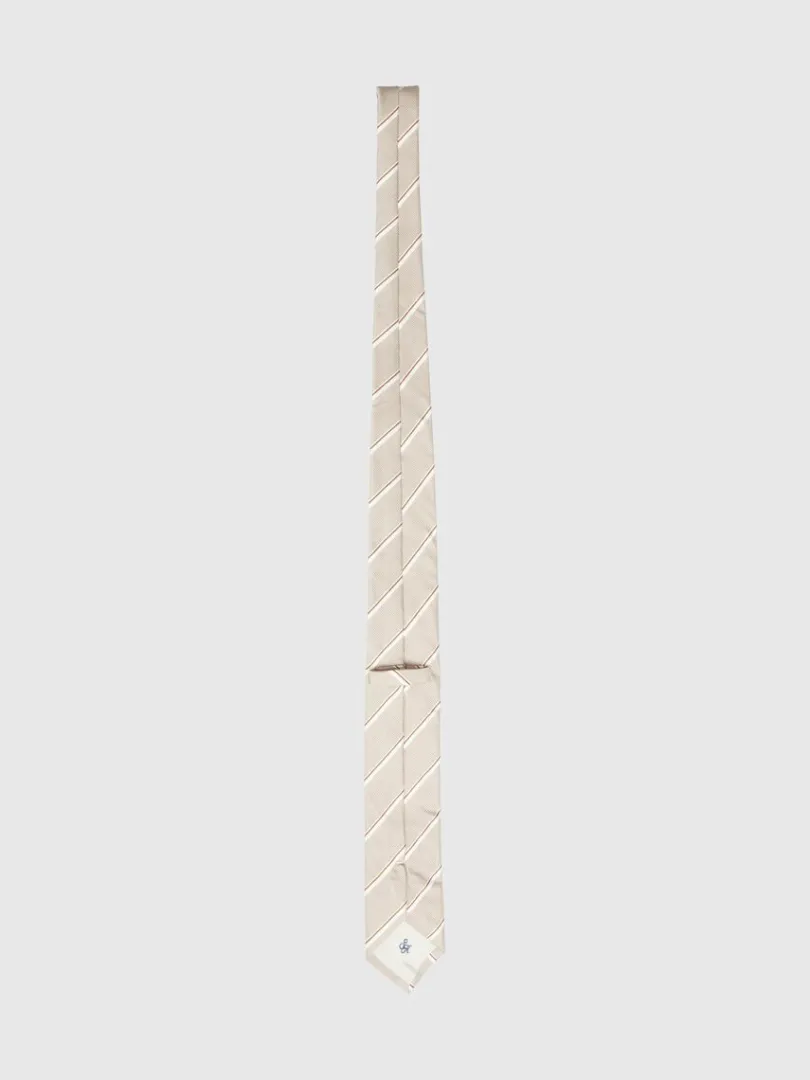 stribet_slips_1-1.webp Accessories | Jakkesæt & Blazers>SELECTED STRIBET SLIPS Beige