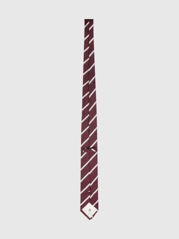 Accessories | Jakkesæt & Blazers>SELECTED STRIBET SLIPS Bordeaux