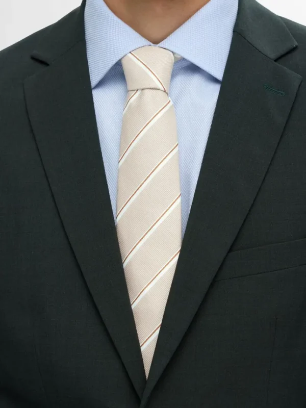 Accessories | Jakkesæt & Blazers>SELECTED STRIBET SLIPS Beige