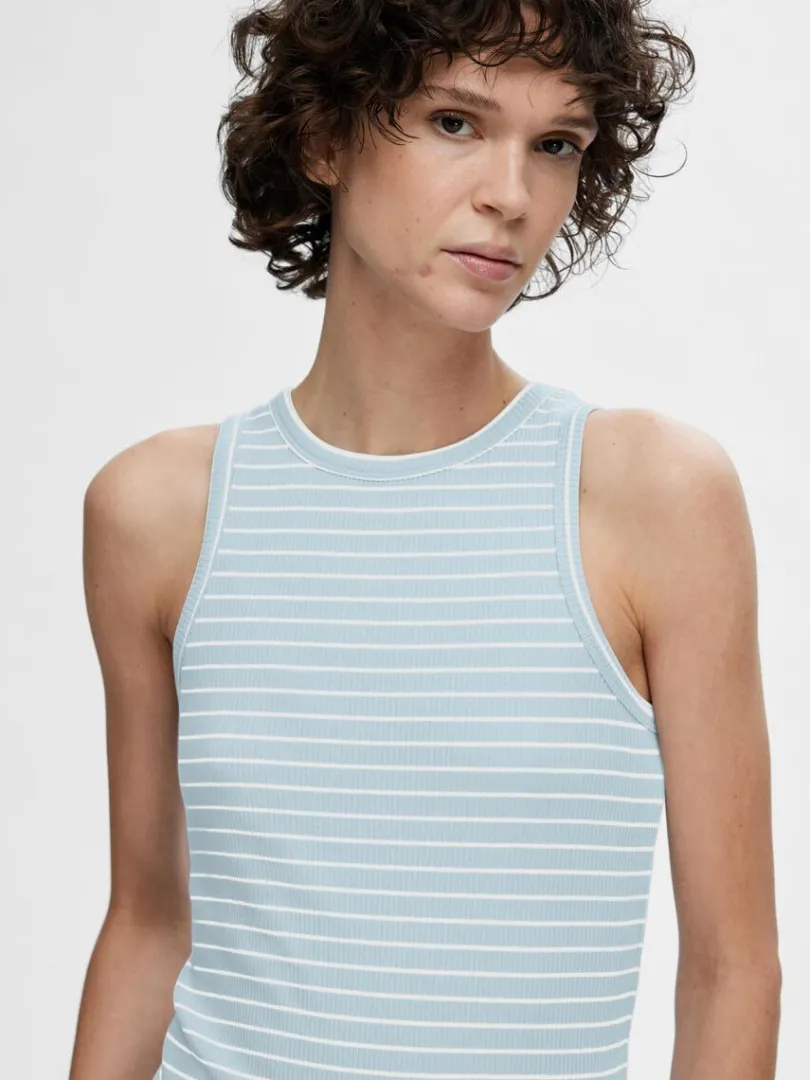 stribet_tanktop_3-1.webp Toppe Og Bluser>SELECTED STRIBET TANKTOP Blue