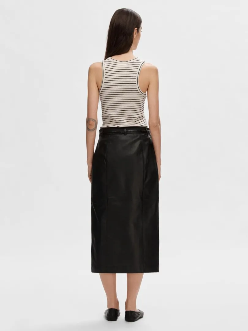 stribet_tanktop_4.webp Toppe Og Bluser>SELECTED STRIBET TANKTOP Beige