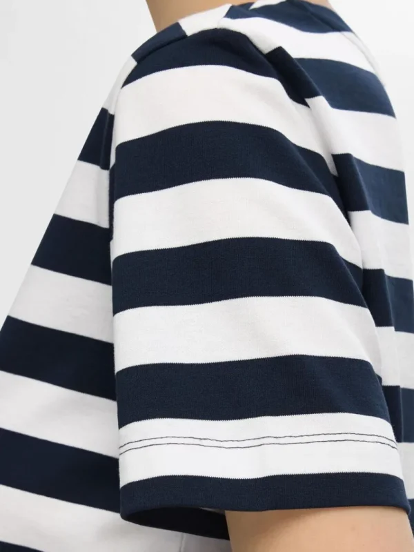 T-shirts>SELECTED STRIBET T-SHIRT Blue