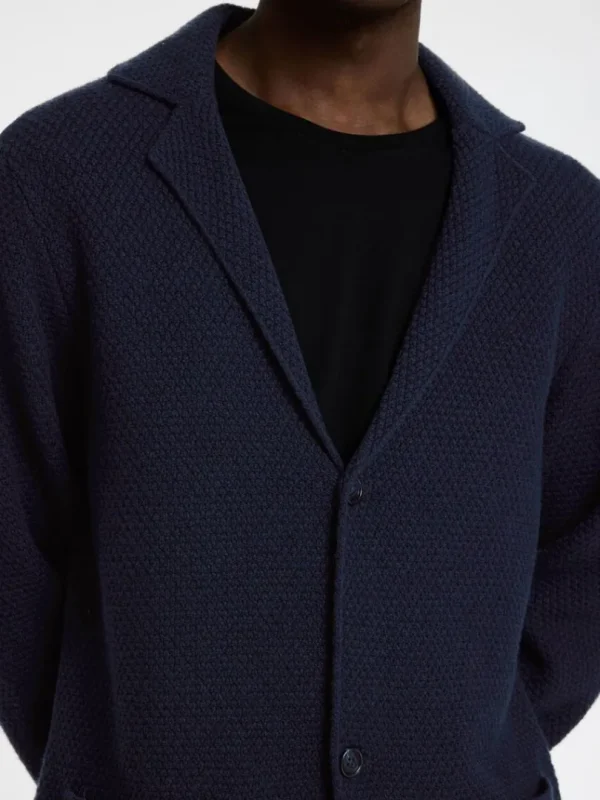 Strik>SELECTED STRIKKET BLAZER Blue