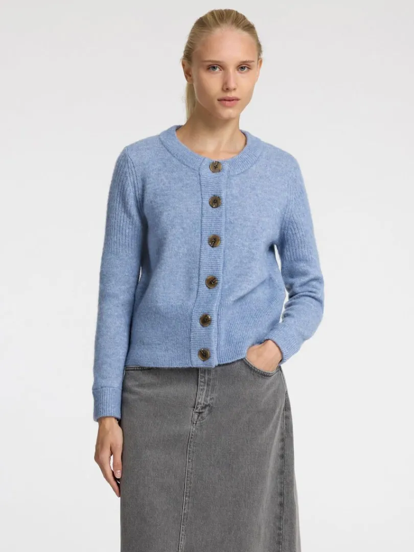strikket_cardigan_0-4.webp Strik>SELECTED STRIKKET CARDIGAN Blue