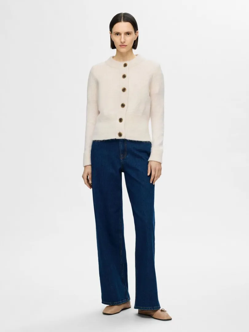 strikket_cardigan_1.webp Strik>SELECTED STRIKKET CARDIGAN Beige