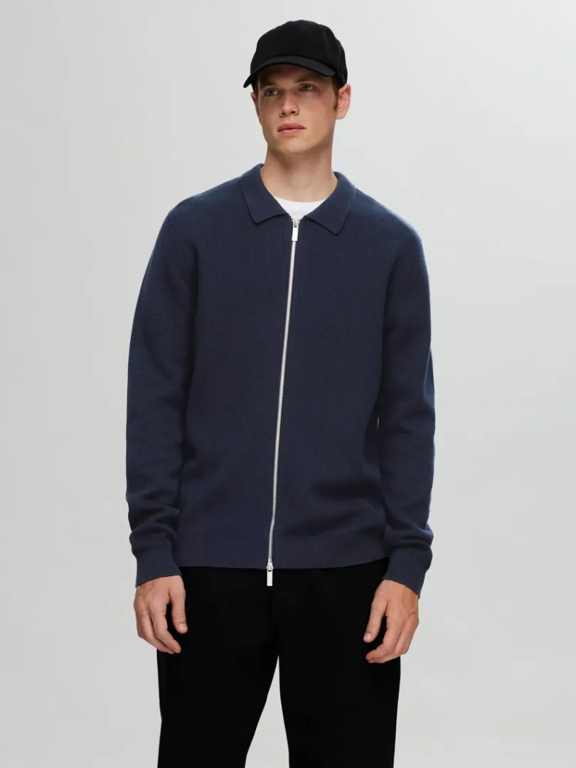 strikket_cardigan_med_lyn_0-2.webp Strik>SELECTED STRIKKET CARDIGAN MED LYNLÅS Blue