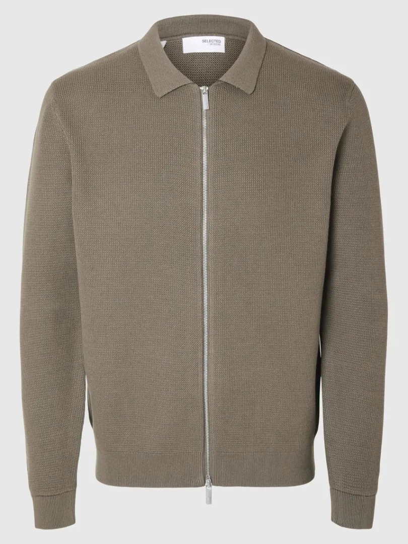 strikket_cardigan_med_lyn_4-1.webp Strik>SELECTED STRIKKET CARDIGAN MED LYNLÅS Brown
