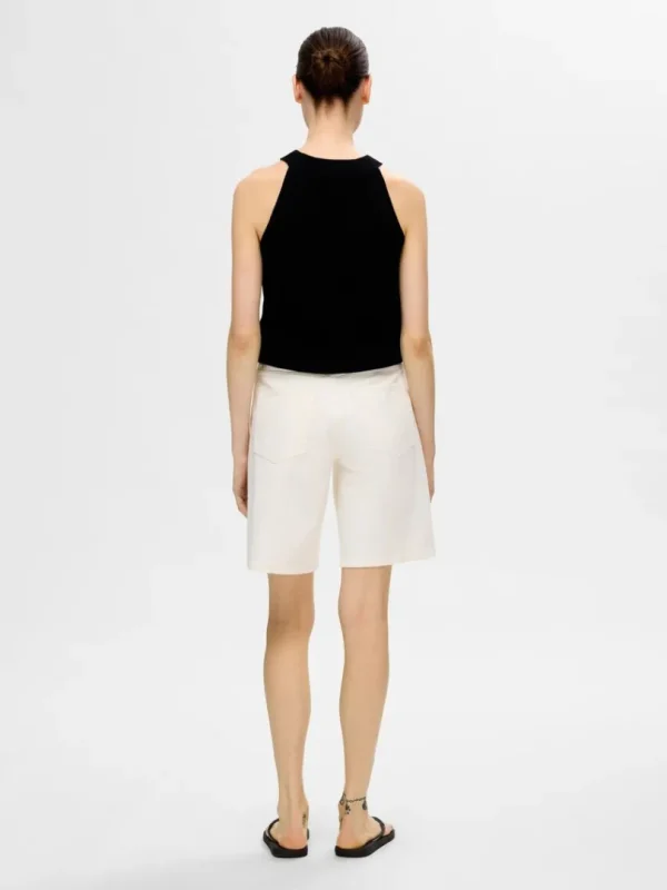 Toppe Og Bluser | Strik>SELECTED STRIKKET HALTERNECK TOP Black