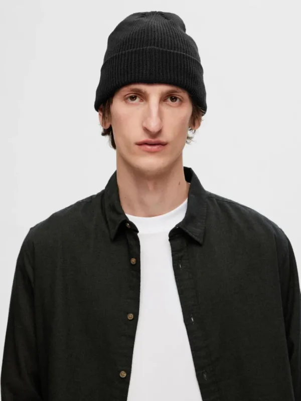 Accessories>SELECTED STRIKKET HUE Black