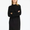 Kjoler | Strik>SELECTED STRIKKET KORT KJOLE Black