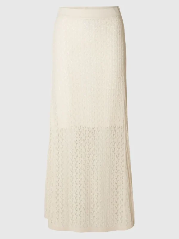 Nederdele>SELECTED STRIKKET MAXINEDERDEL Beige