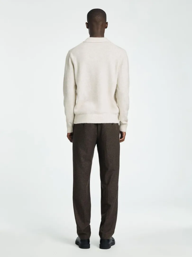 strikket_polo_5-1.webp Poloer>SELECTED STRIKKET POLO Beige