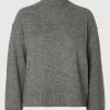 Strik>SELECTED STRIKKET RULLEKRAVE Grey